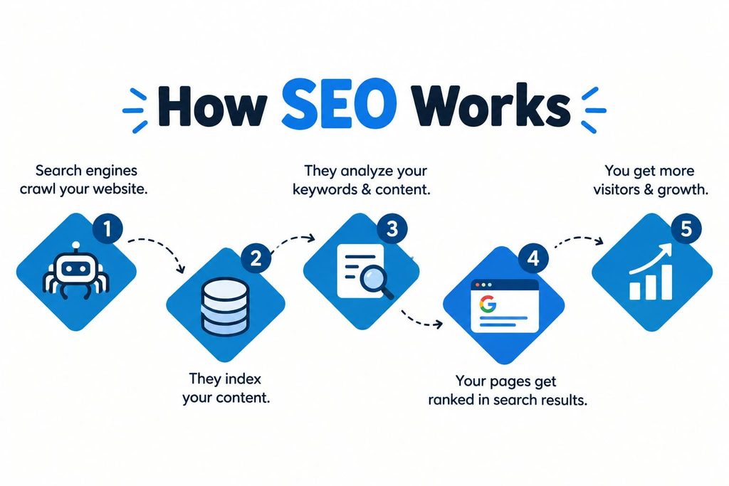 WHAT IS SEO:WHAT ARE ITS BENEFIT IN THE FUTURE HOW SEO WORKS